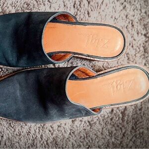 Zigi Soho navy Suede Slip-On Shoes
